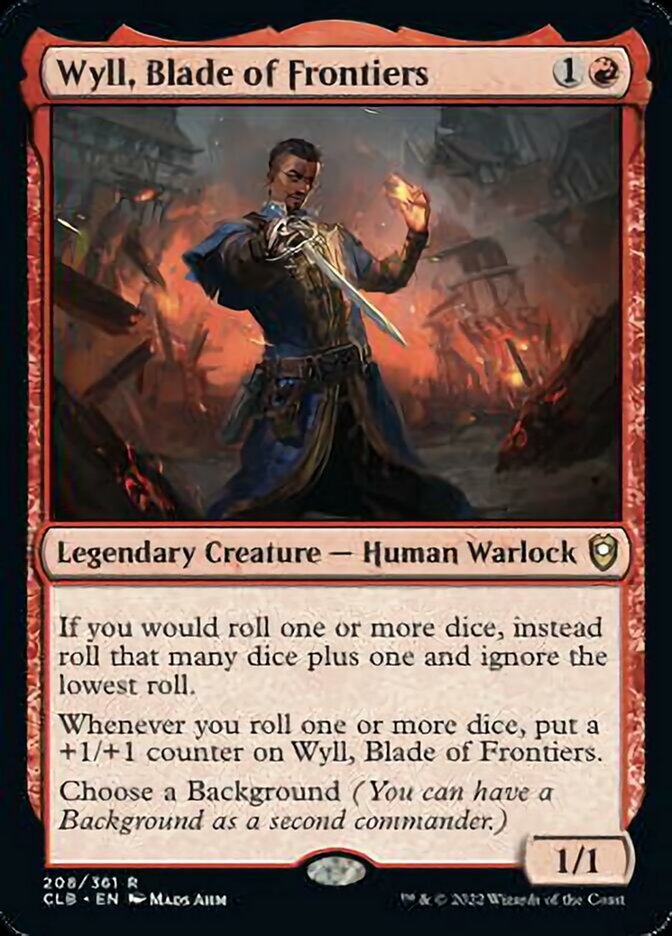 Wyll, Blade of Frontiers [Commander Legends: Battle for Baldur's Gate] | Galaxy Games LLC