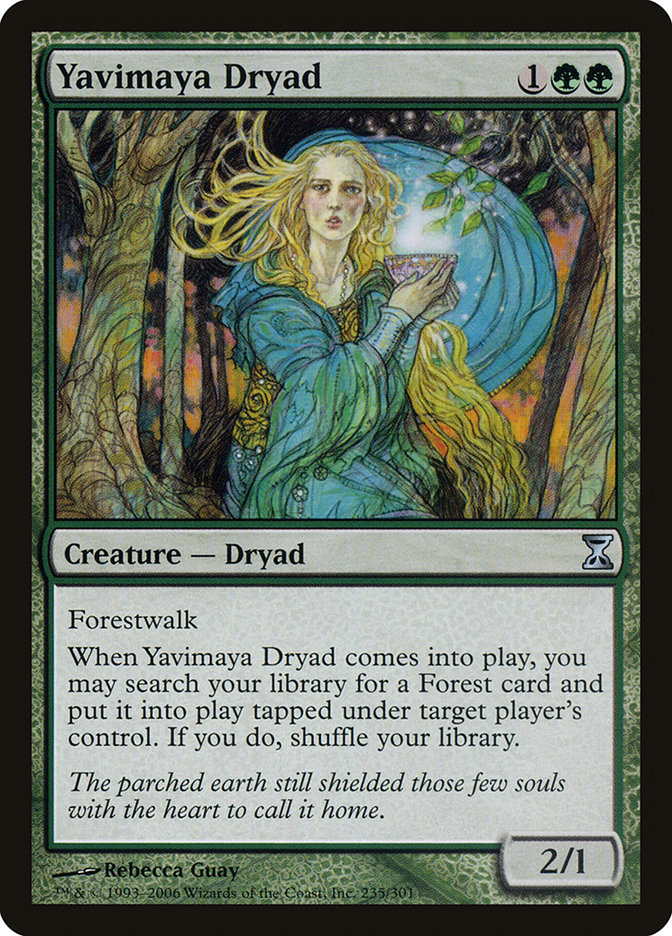 Yavimaya Dryad [Time Spiral] | Galaxy Games LLC