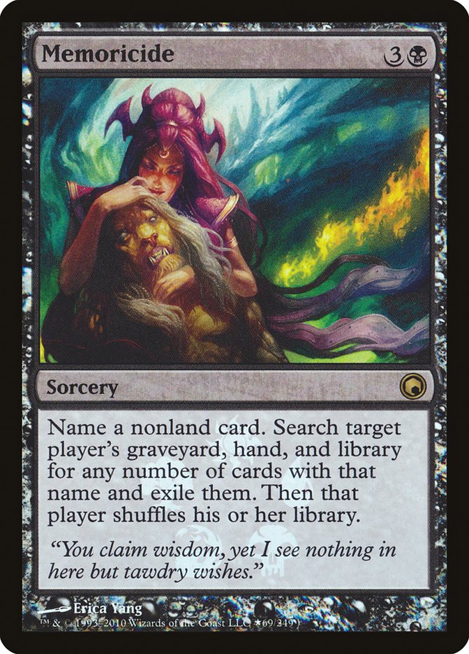 Memoricide (Buy-A-Box) [Scars of Mirrodin Promos] | Galaxy Games LLC