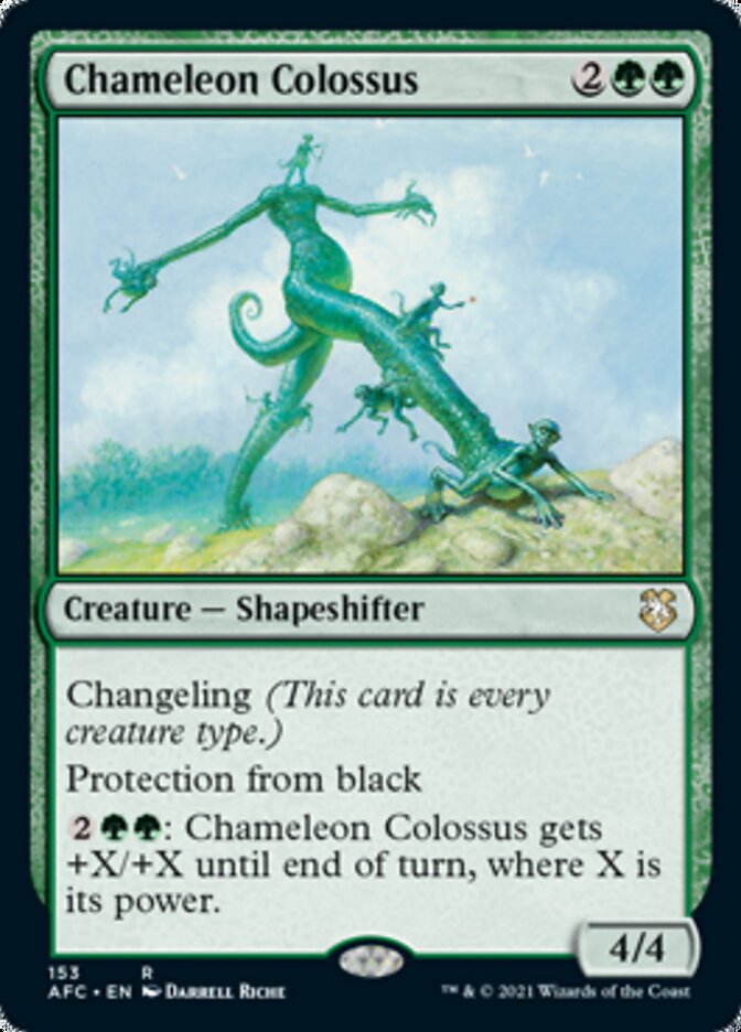 Chameleon Colossus [Dungeons & Dragons: Adventures in the Forgotten Realms Commander] | Galaxy Games LLC