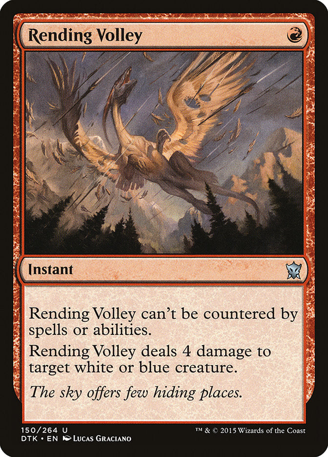 Rending Volley [Dragons of Tarkir] | Galaxy Games LLC