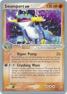 Swampert ex (95/95) (Rocky Beach - Reed Weichler) [World Championships 2004] | Galaxy Games LLC