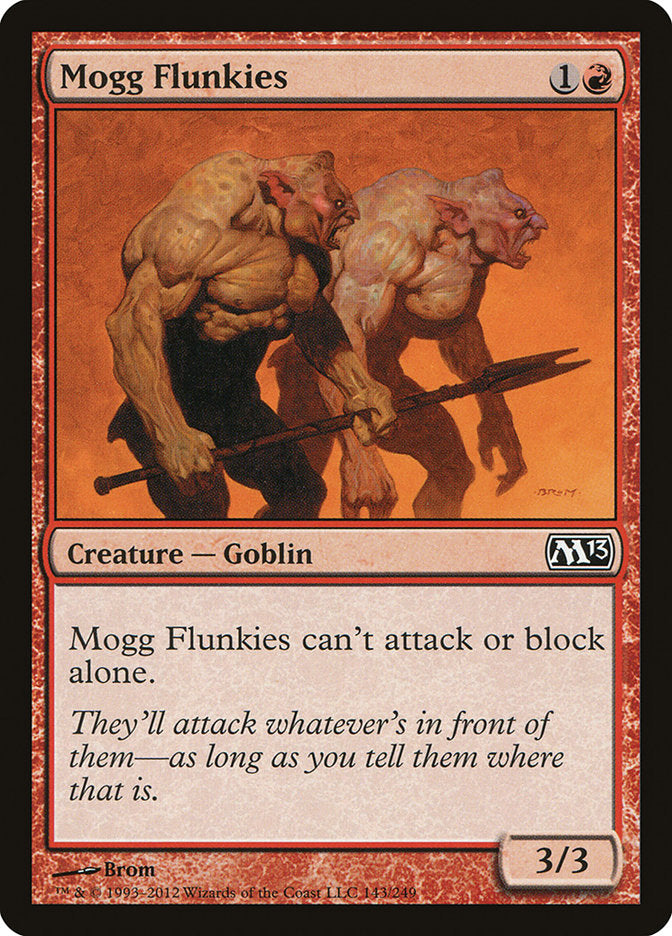 Mogg Flunkies [Magic 2013] | Galaxy Games LLC