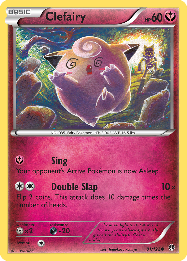 Clefairy (81/122) [XY: BREAKpoint] | Galaxy Games LLC