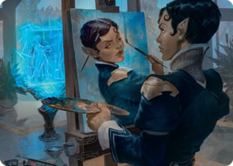 Parnesse, the Subtle Brush Art Card [Streets of New Capenna Art Series] | Galaxy Games LLC