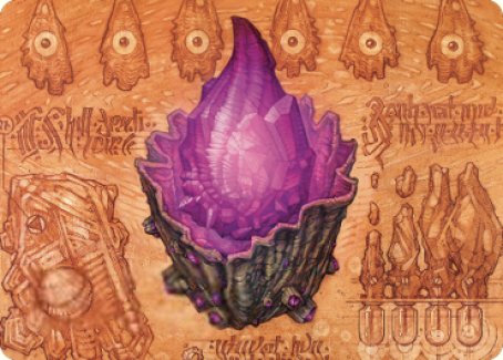 Thorn of Amethyst Art Card [The Brothers' War Art Series] | Galaxy Games LLC