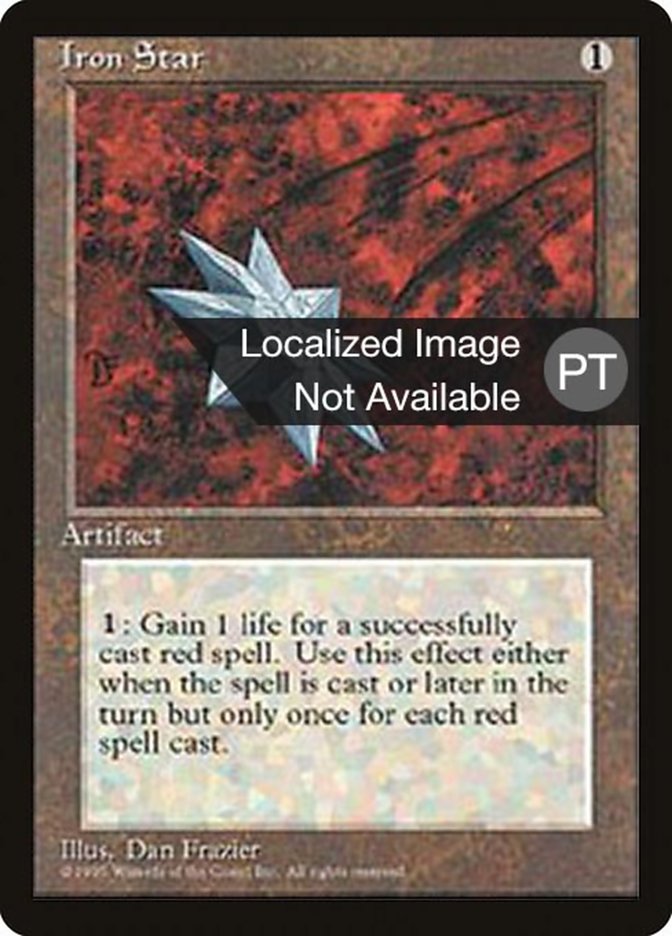 Iron Star [Fourth Edition (Foreign Black Border)] | Galaxy Games LLC