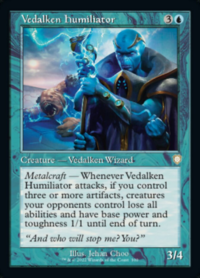 Vedalken Humiliator (Retro) [The Brothers' War Commander] | Galaxy Games LLC