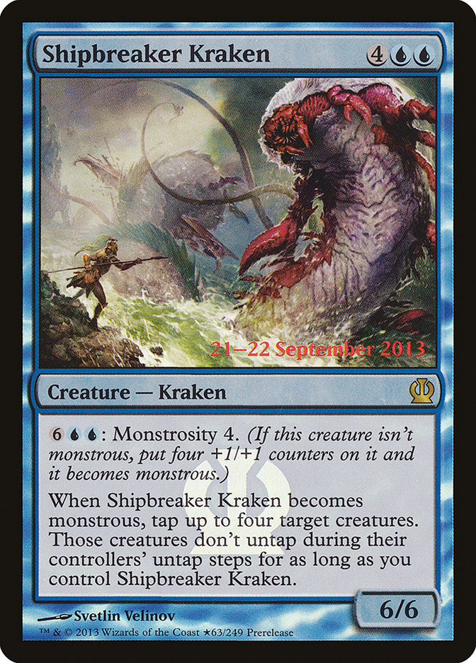 Shipbreaker Kraken [Theros Prerelease Promos] | Galaxy Games LLC