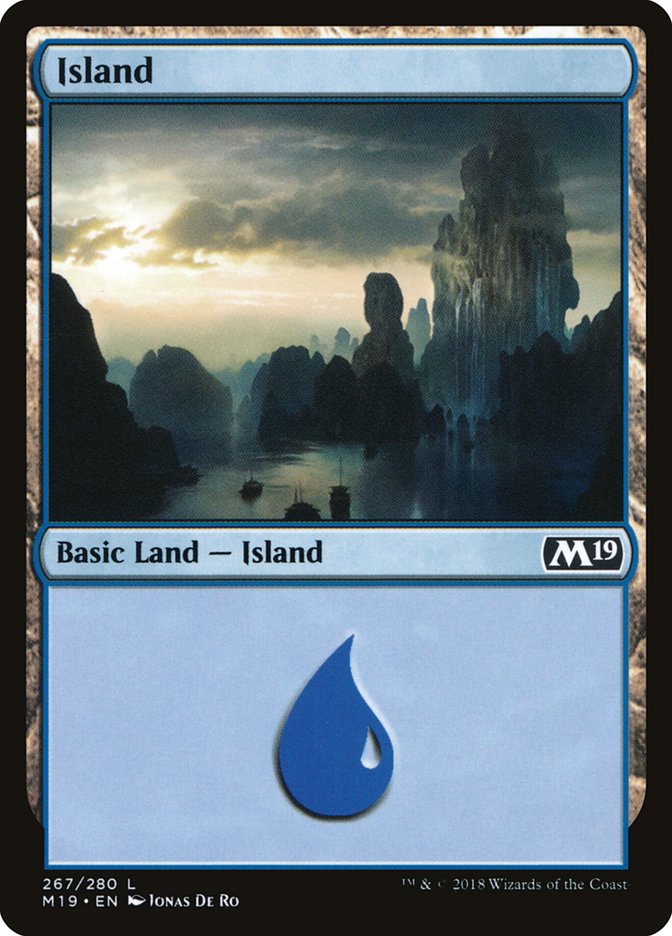 Island (267) [Core Set 2019] | Galaxy Games LLC