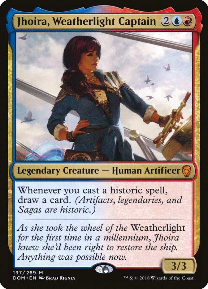 Jhoira, Weatherlight Captain [Dominaria] | Galaxy Games LLC