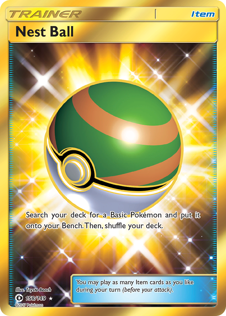 Nest Ball (158/149) [Sun & Moon: Base Set] | Galaxy Games LLC