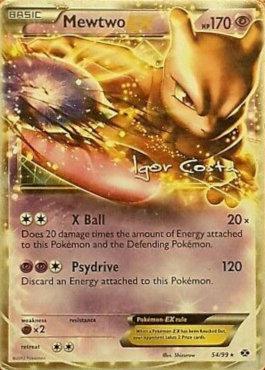 Mewtwo EX (54/99) (Pesadelo Prism - Igor Costa) [World Championships 2012] | Galaxy Games LLC