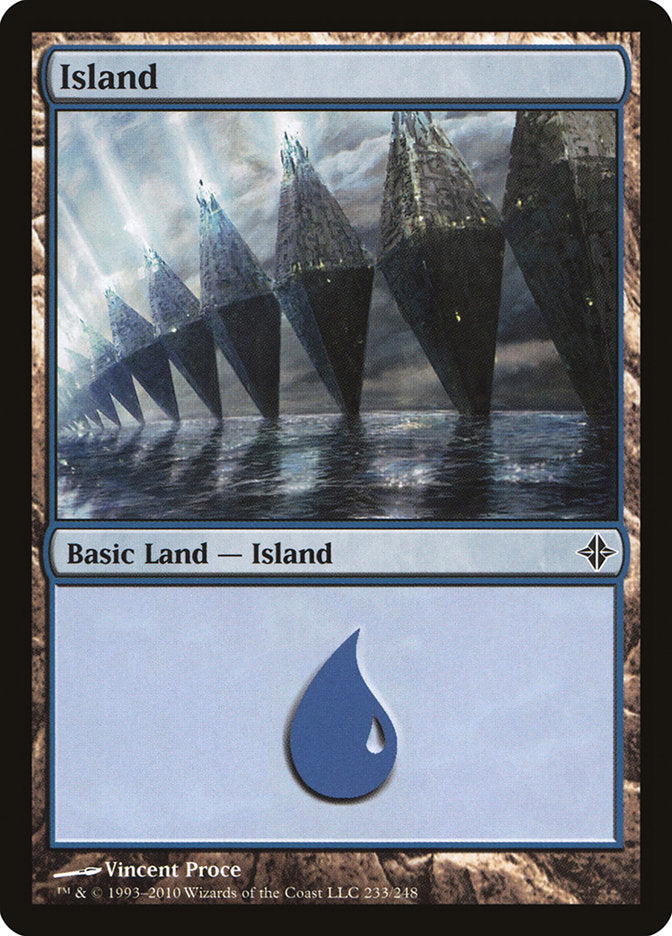 Island (233) [Rise of the Eldrazi] | Galaxy Games LLC