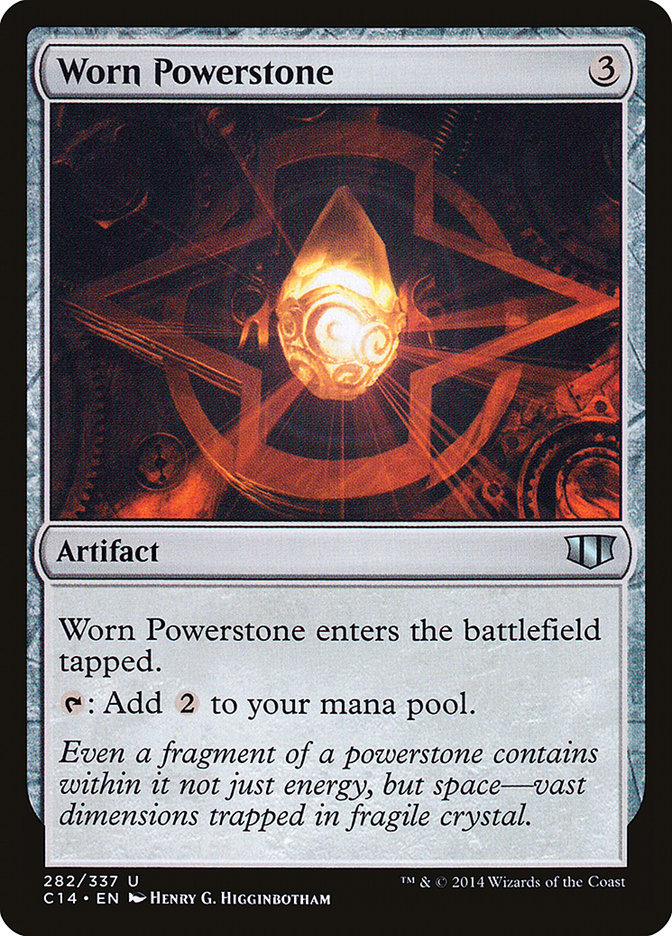 Worn Powerstone [Commander 2014] | Galaxy Games LLC