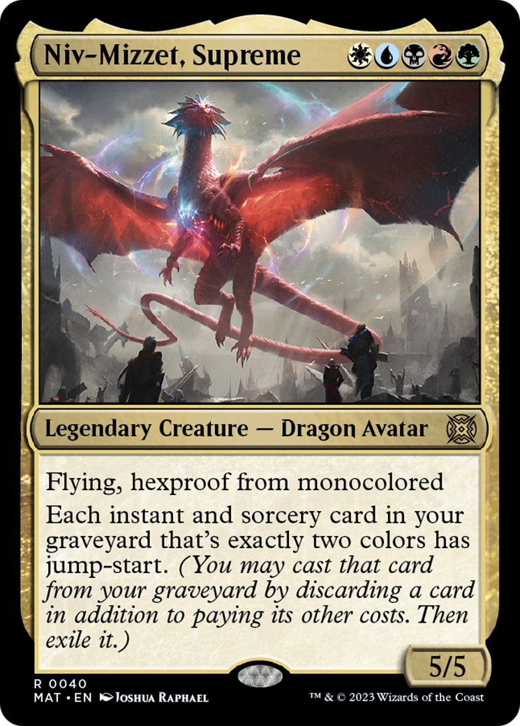 Niv-Mizzet, Supreme [March of the Machine: The Aftermath] | Galaxy Games LLC