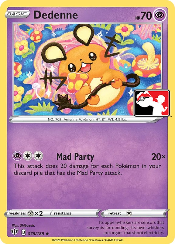 Dedenne (078/189) [Prize Pack Series One] | Galaxy Games LLC