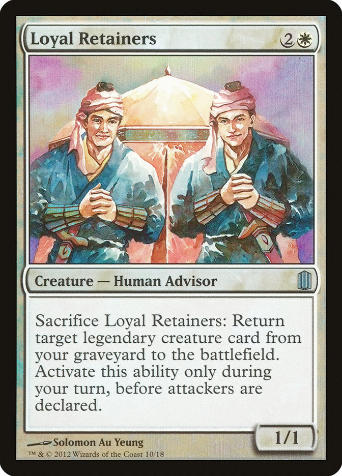 Loyal Retainers [Commander's Arsenal] | Galaxy Games LLC