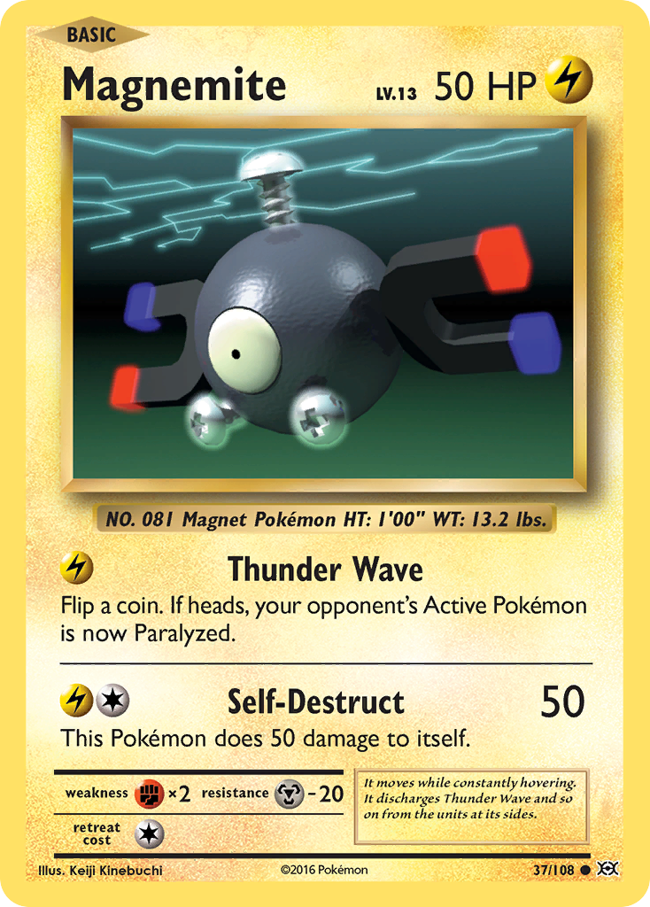 Magnemite (37/108) [XY: Evolutions] | Galaxy Games LLC