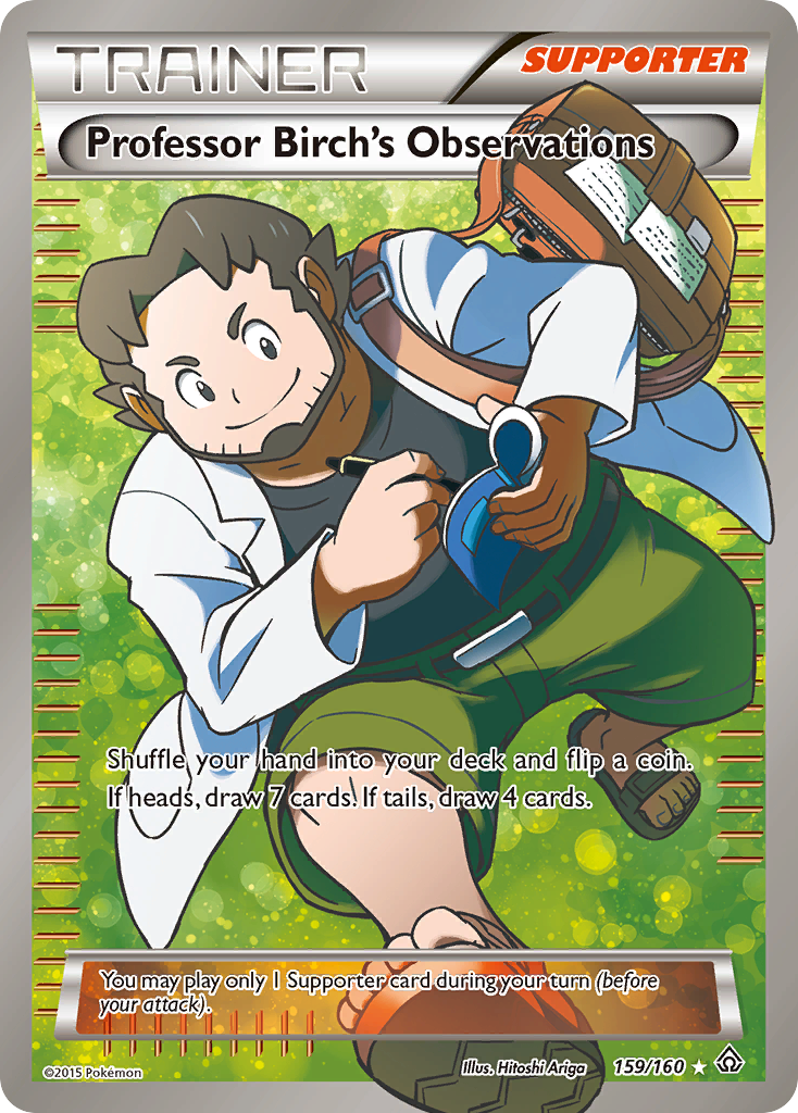 Professor Birch's Observations (159/160) [XY: Primal Clash] | Galaxy Games LLC