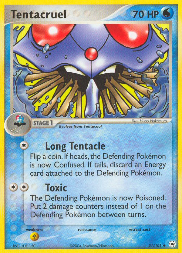 Tentacruel (51/101) [EX: Hidden Legends] | Galaxy Games LLC