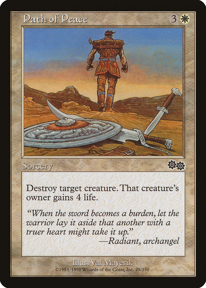 Path of Peace [Urza's Saga] | Galaxy Games LLC