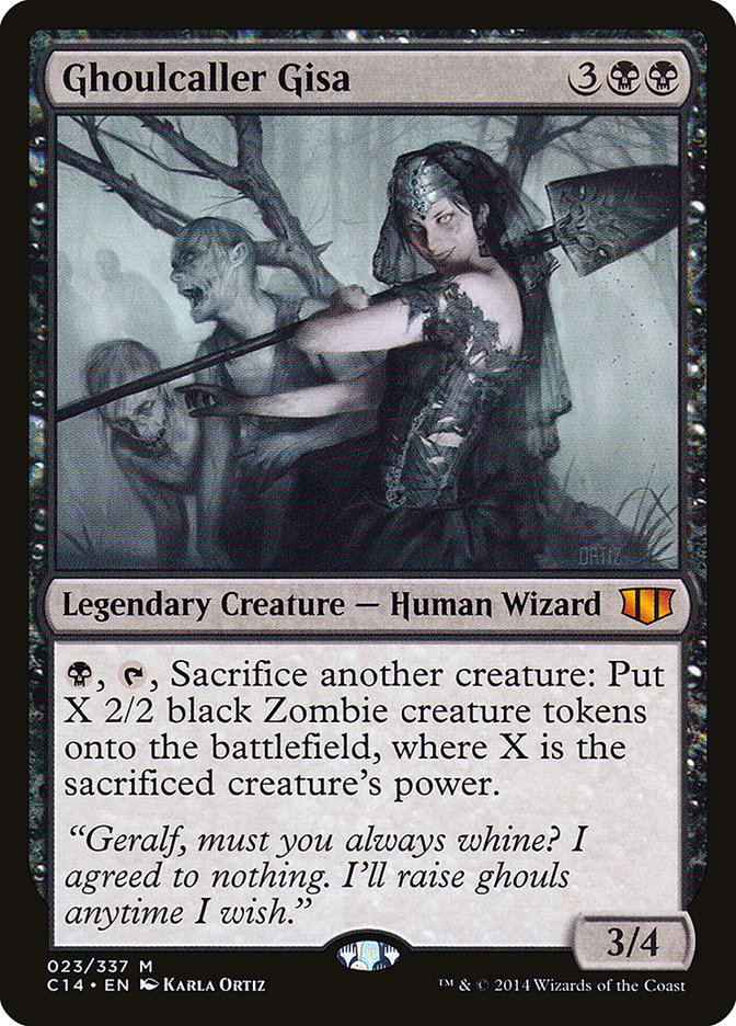 Ghoulcaller Gisa [Commander 2014] | Galaxy Games LLC