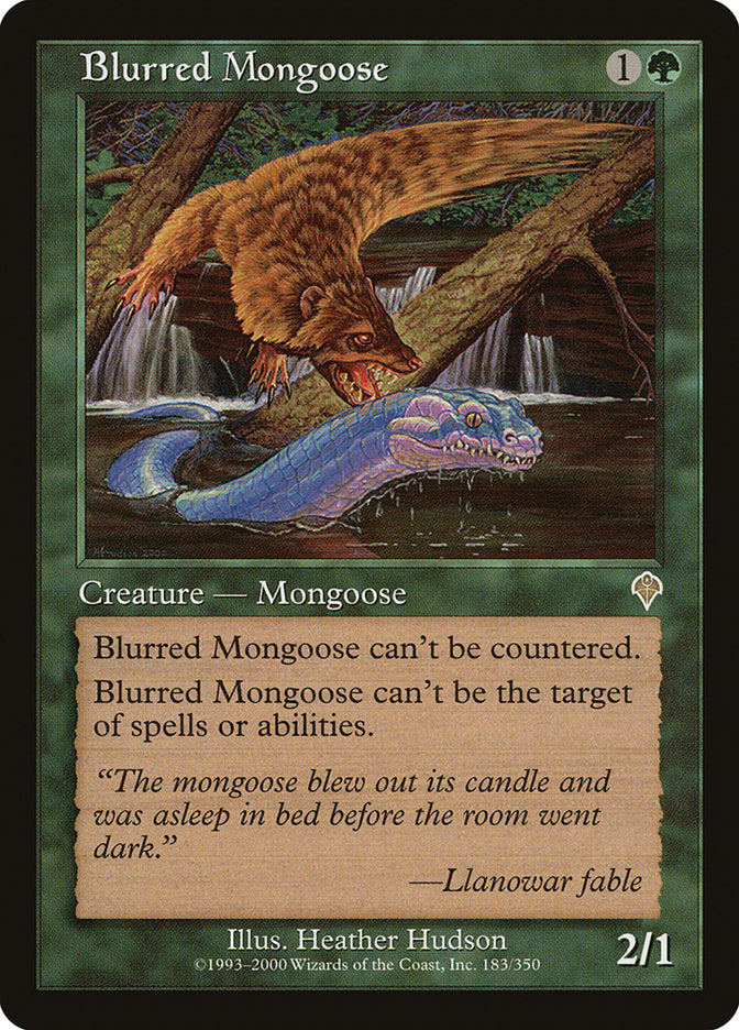 Blurred Mongoose [Invasion] | Galaxy Games LLC