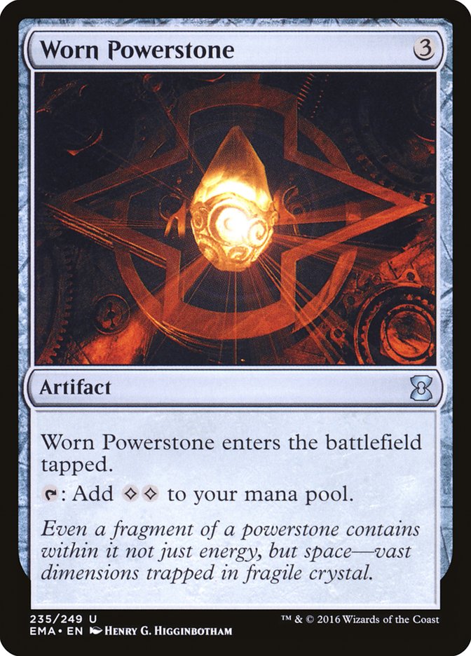 Worn Powerstone [Eternal Masters] | Galaxy Games LLC