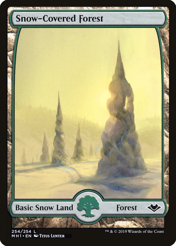 Snow-Covered Forest [Modern Horizons] | Galaxy Games LLC