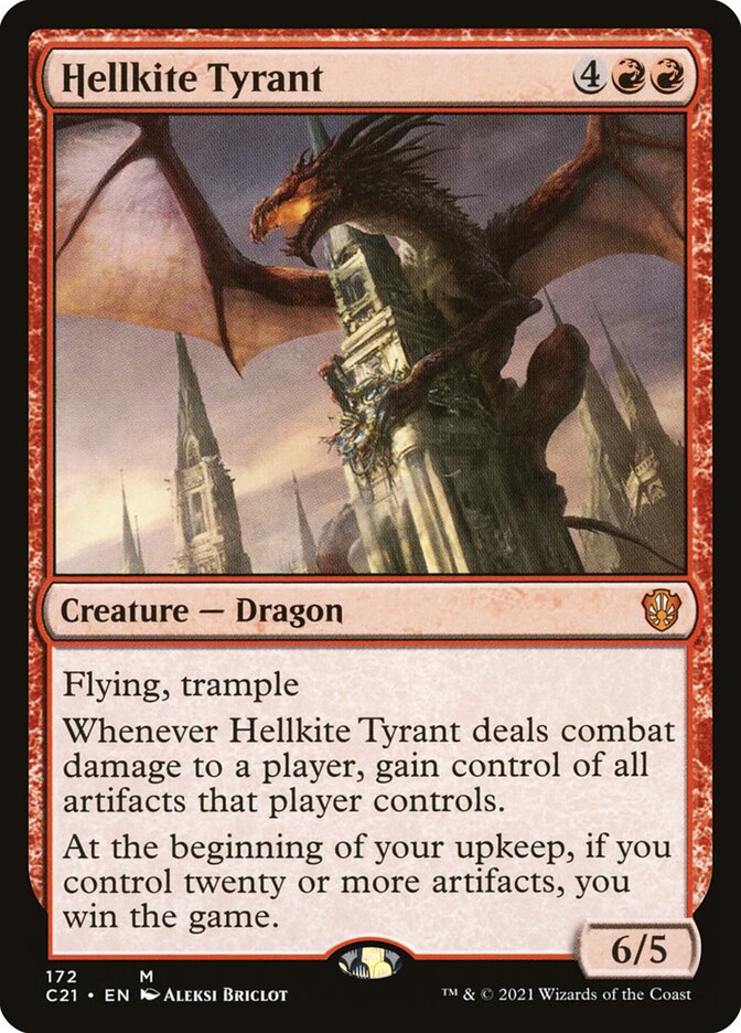 Hellkite Tyrant [Commander 2021] | Galaxy Games LLC