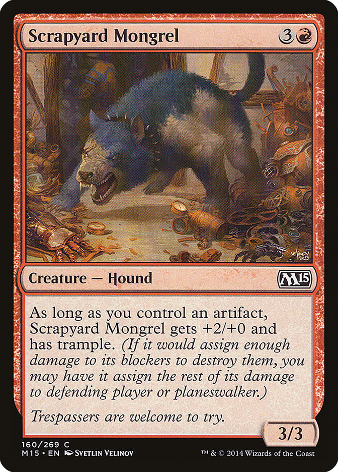 Scrapyard Mongrel [Magic 2015] | Galaxy Games LLC