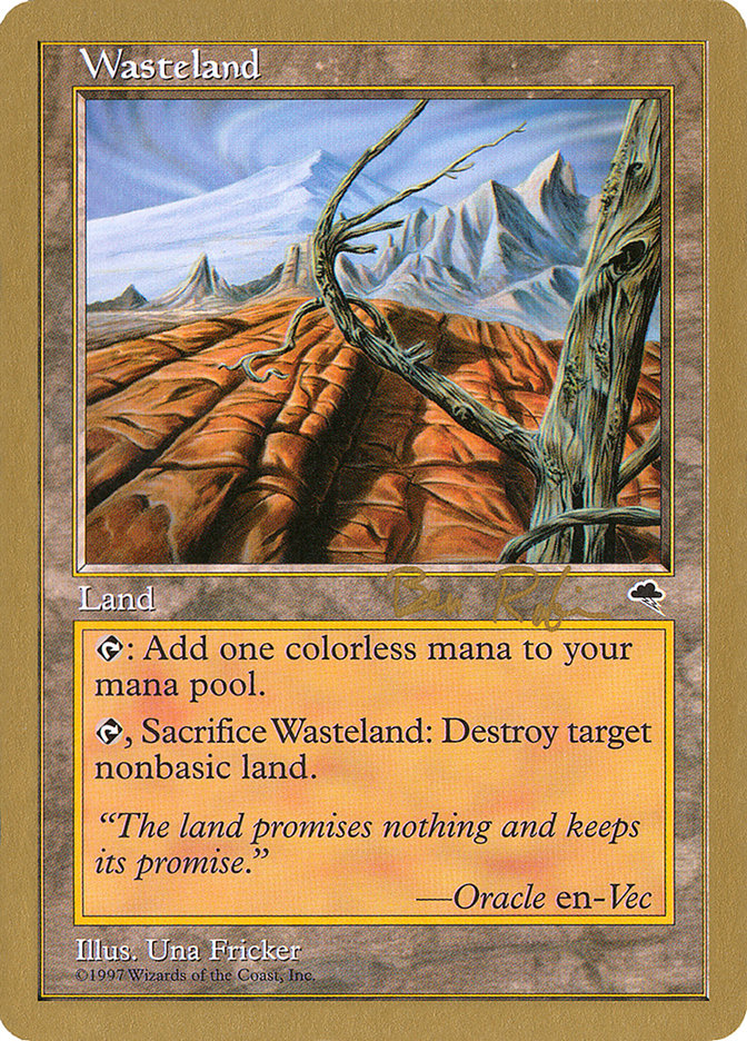 Wasteland (Ben Rubin) [World Championship Decks 1998] | Galaxy Games LLC