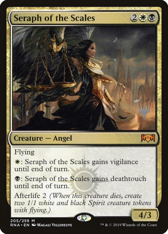 Seraph of the Scales (Promo Pack) [Ravnica Allegiance Promos] | Galaxy Games LLC