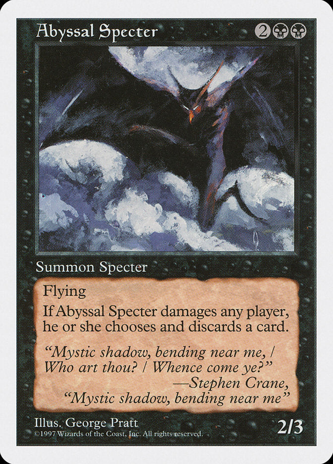 Abyssal Specter [Fifth Edition] | Galaxy Games LLC