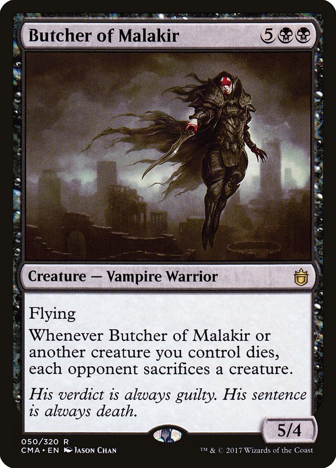 Butcher of Malakir [Commander Anthology] | Galaxy Games LLC