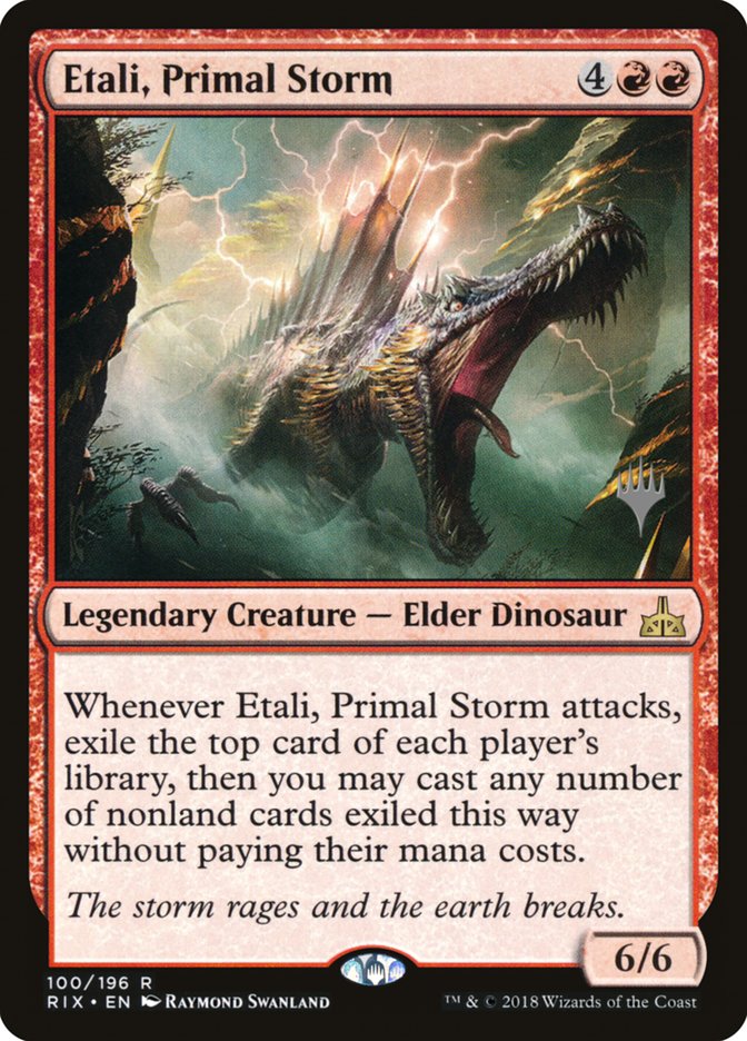 Etali, Primal Storm (Promo Pack) [Rivals of Ixalan Promos] | Galaxy Games LLC