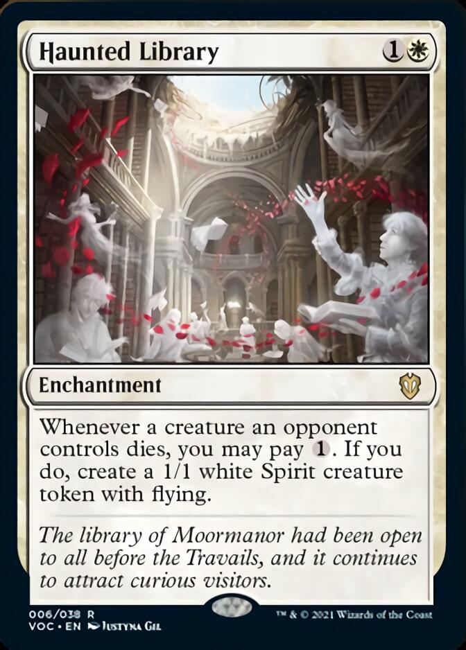 Haunted Library [Innistrad: Crimson Vow Commander] | Galaxy Games LLC