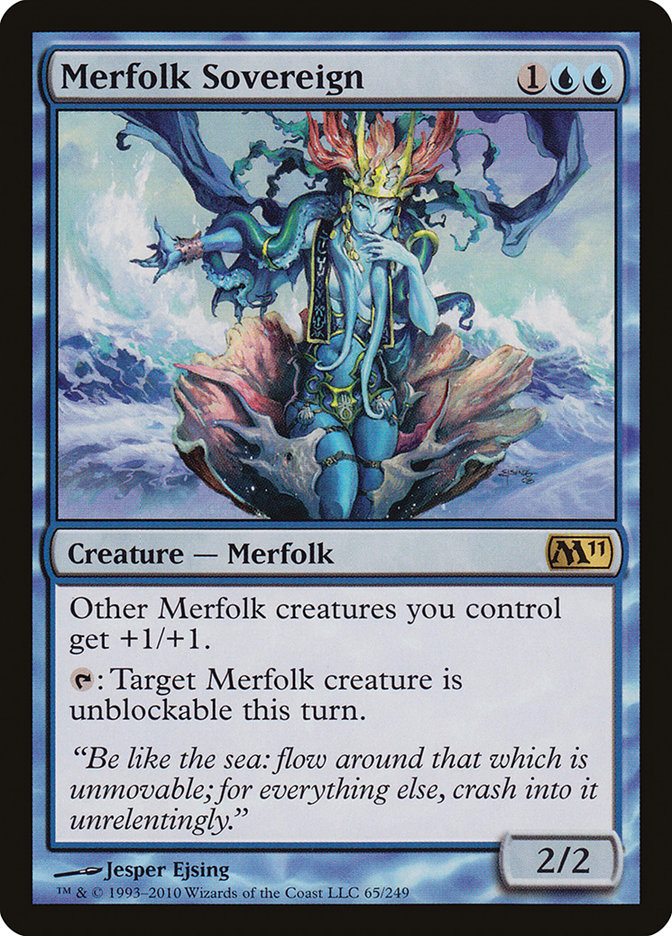 Merfolk Sovereign [Magic 2011] | Galaxy Games LLC