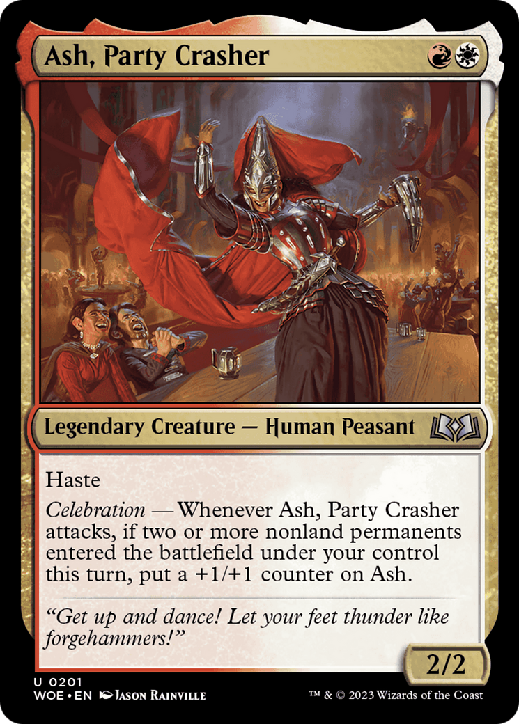 Ash, Party Crasher [Wilds of Eldraine] | Galaxy Games LLC