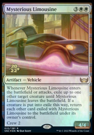 Mysterious Limousine [Streets of New Capenna Prerelease Promos] | Galaxy Games LLC