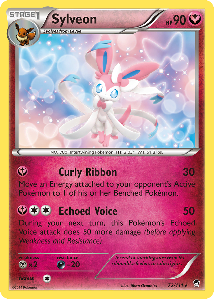 Sylveon (72/111) [XY: Furious Fists] | Galaxy Games LLC