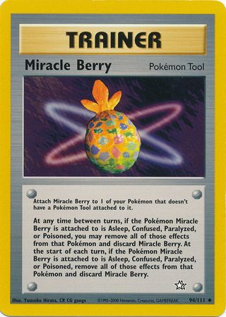 Miracle Berry (94/111) [Neo Genesis Unlimited] | Galaxy Games LLC