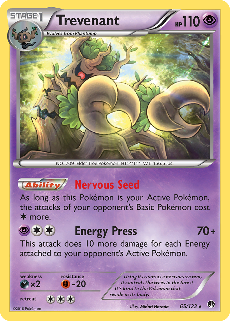 Trevenant (65/122) [XY: BREAKpoint] | Galaxy Games LLC