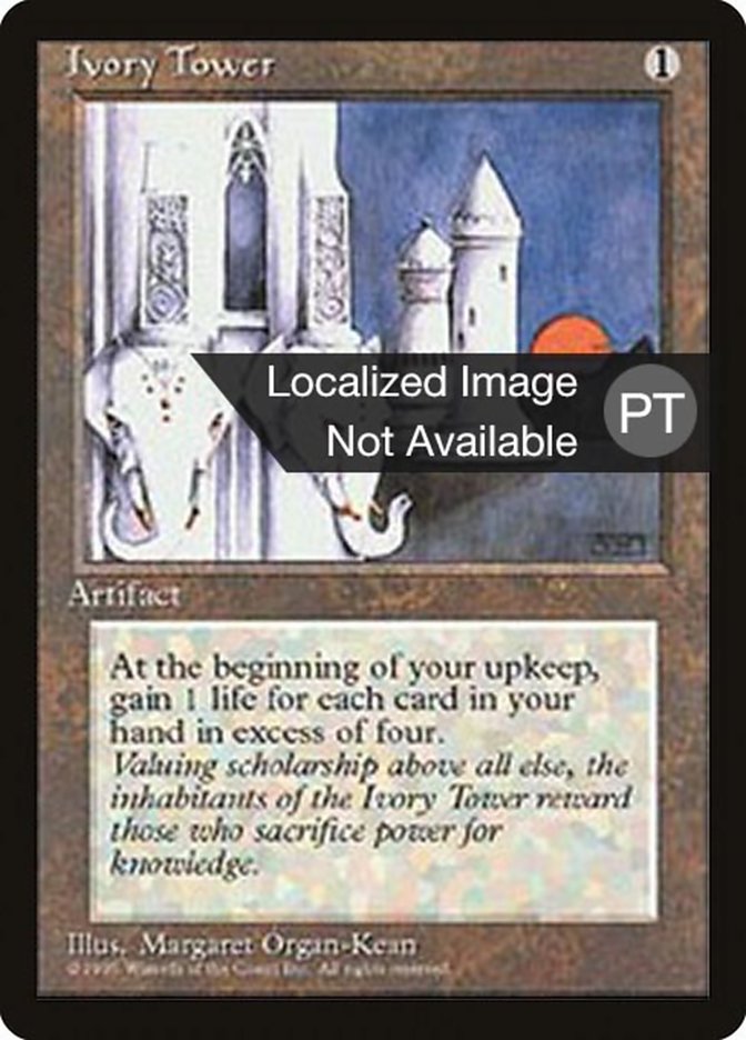 Ivory Tower [Fourth Edition (Foreign Black Border)] | Galaxy Games LLC