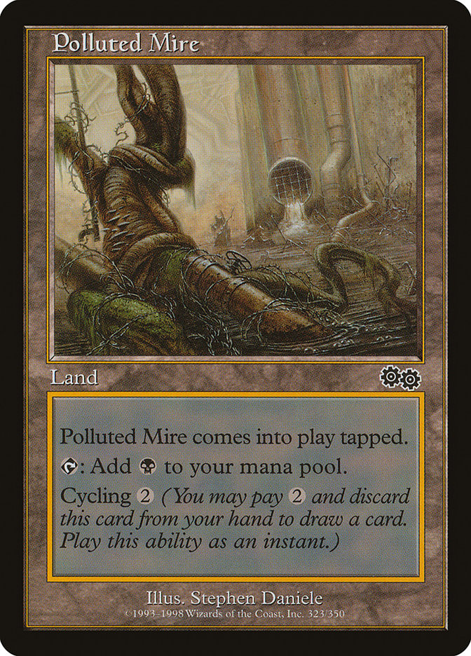 Polluted Mire [Urza's Saga] | Galaxy Games LLC