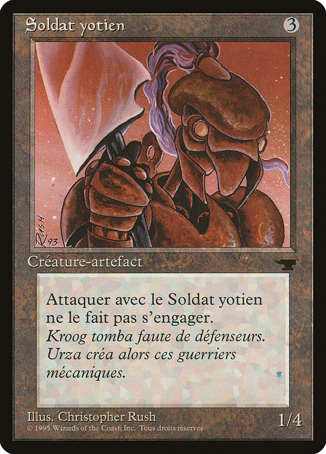 Yotian Soldier (French) - "Soldat yotien" [Renaissance] | Galaxy Games LLC
