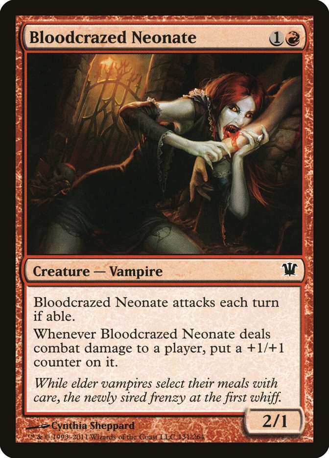 Bloodcrazed Neonate [Innistrad] | Galaxy Games LLC