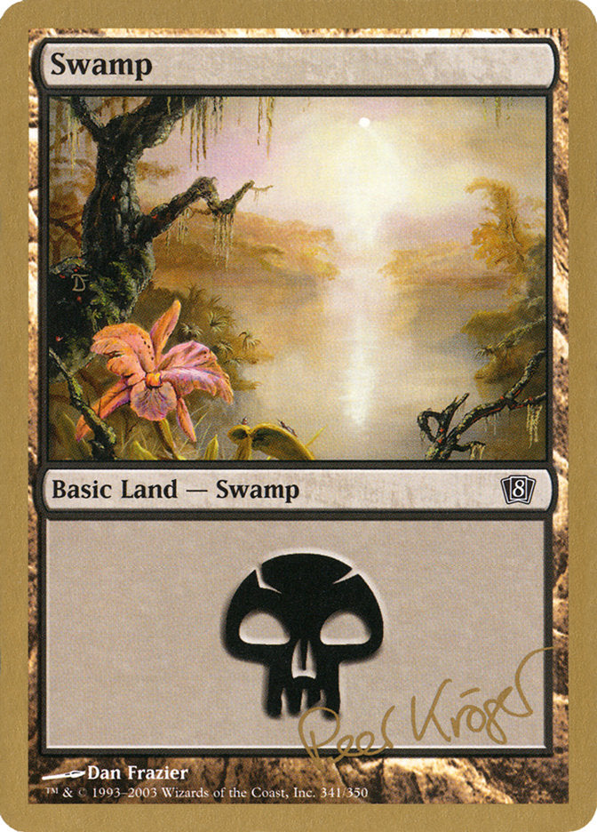 Swamp (pk341) (Peer Kroger) [World Championship Decks 2003] | Galaxy Games LLC