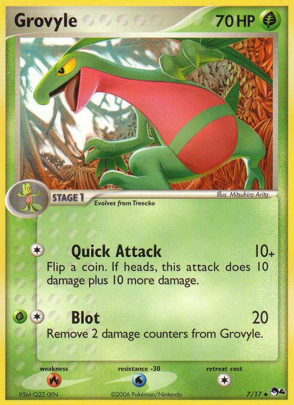 Grovyle (7/17) [POP Series 4] | Galaxy Games LLC